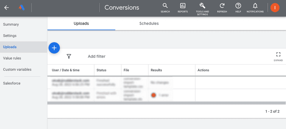 Google Adwords Offline Conversions