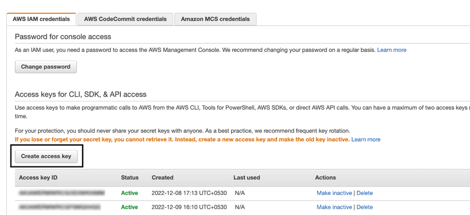 AWS security 